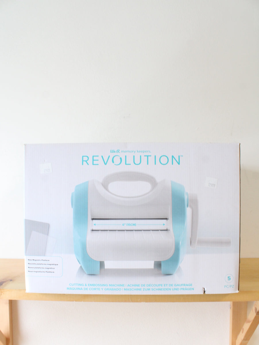 We R Memory Keepers Revolution Cutting & Embossing Machine – Jubilee Thrift