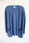 Old Navy Blue Knit Cardigan | S