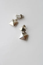 COACH Stud Sterling Silver Earrings