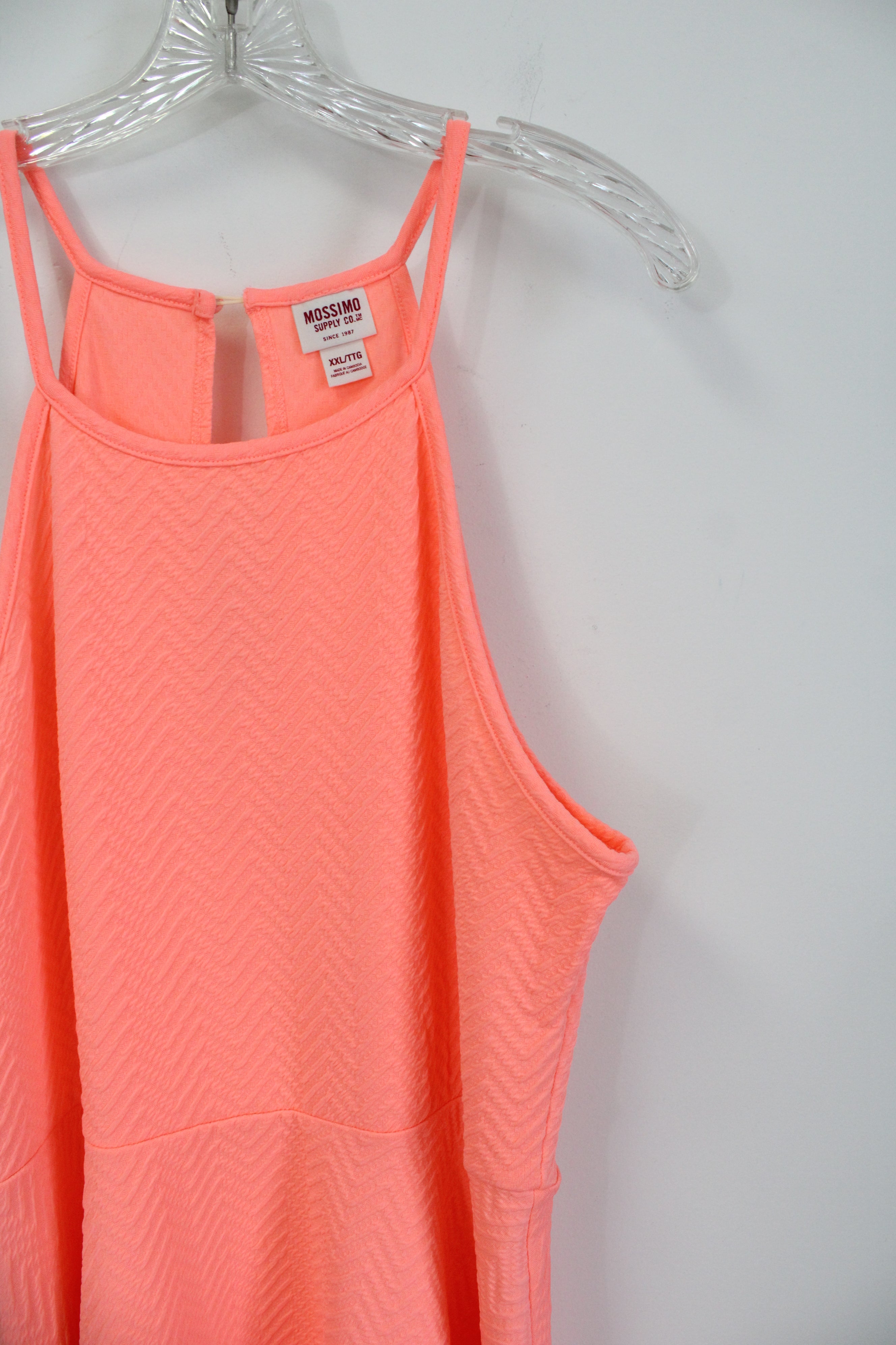 Mossimo Neon Pink Knit Dress | XXL