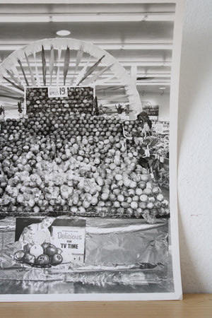 Vintage Lebanon, PA Grocery Store Black & White Photograph | 8X10"