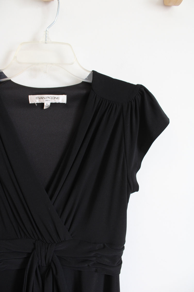 evan picone dress black Evan-Picone Black Cocktail Dress