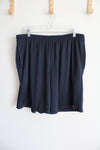 Champion Dark Navy Blue Athletic Shorts | XL