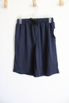 NEW Ideology Navy Blue Athletic Perform Shorts | S