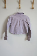 Cat & Jack Purple Pastel Denim Jacket | 6/7