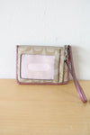 Coach Coin Wallet Brown and Pink