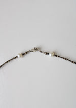 Genuine Pearl Sterling Silver Beaded Necklace