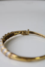 925 Gold Finish Cuff Bracelet