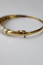 925 Gold Finish Cuff Bracelet