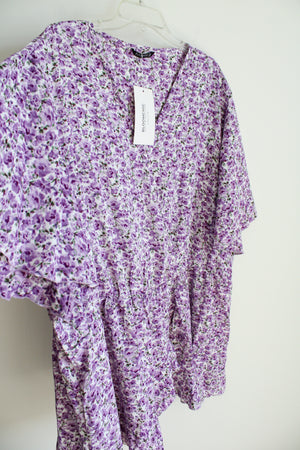 NEW Bloomchic Purple Floral Blouse | 30