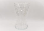 Glass Hourglass Vase