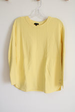 Talbots Yellow Knit Sweater | M