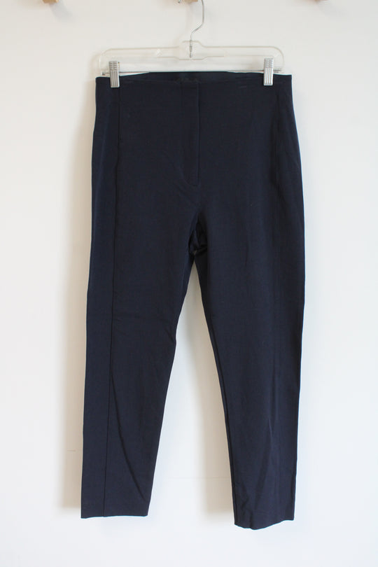 Ann Taylor Curvy Fit Navy Blue Pant | 8