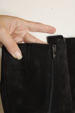 Toni Pons Knee-High Black Suede Boots | 39