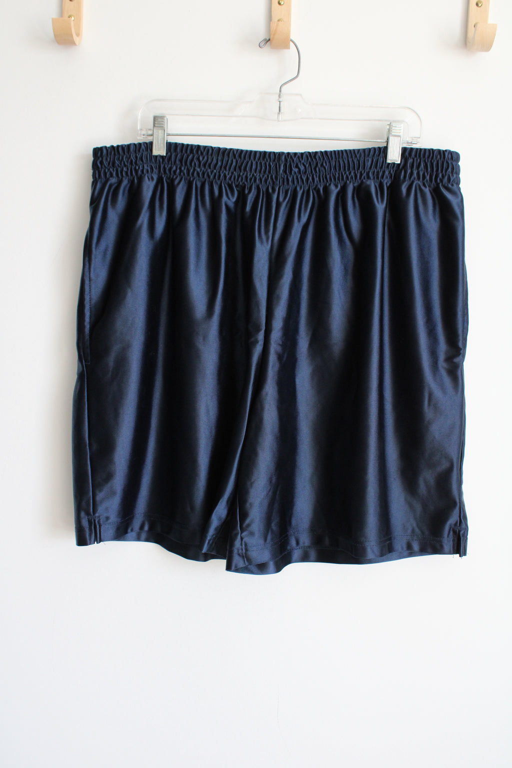 Athletic Works Dark Blue Athletic Shorts | XL
