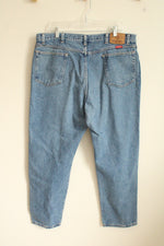 Wrangler Light Wash Straight Leg Jeans | 40x30