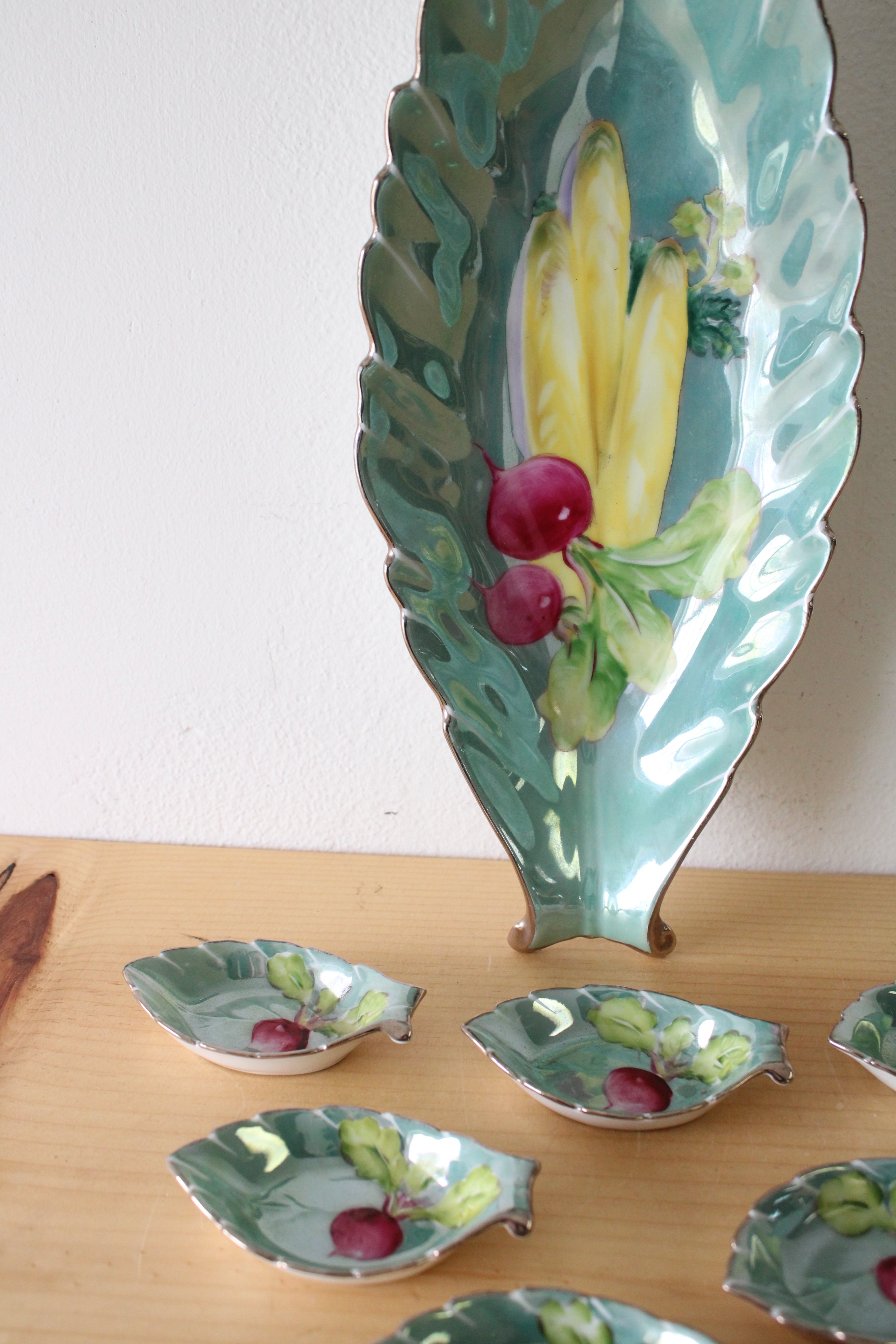 Noritake Hand Painted Made In Japan Serving Dishes | Set Of 7