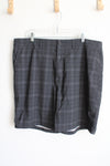 Dockers Gray Plaid Shorts | 40