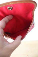 Dooney & Bourke Pink Leather Coin Purse
