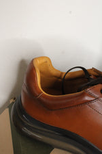Beckett Simonon Porto Tan Leather and Black Rubber Soles Sneakers | Size 9.5