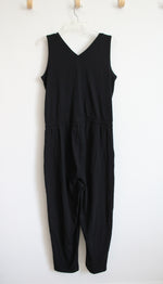 Calvin Klein Black Gold Logo Jumpsuit | M