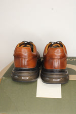 Beckett Simonon Porto Tan Leather and Black Rubber Soles Sneakers | Size 9.5