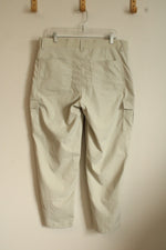 NEW Lee Light Tan Cargo Stretch Waistband Pants | 16
