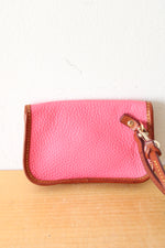 Dooney & Bourke Pink Leather Coin Purse
