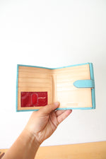 Dooney & Bourke Blue Tri-Fold Wallet