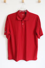Izod Cool FX Series Red Polo Shirt | XL