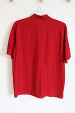 Izod Cool FX Series Red Polo Shirt | XL
