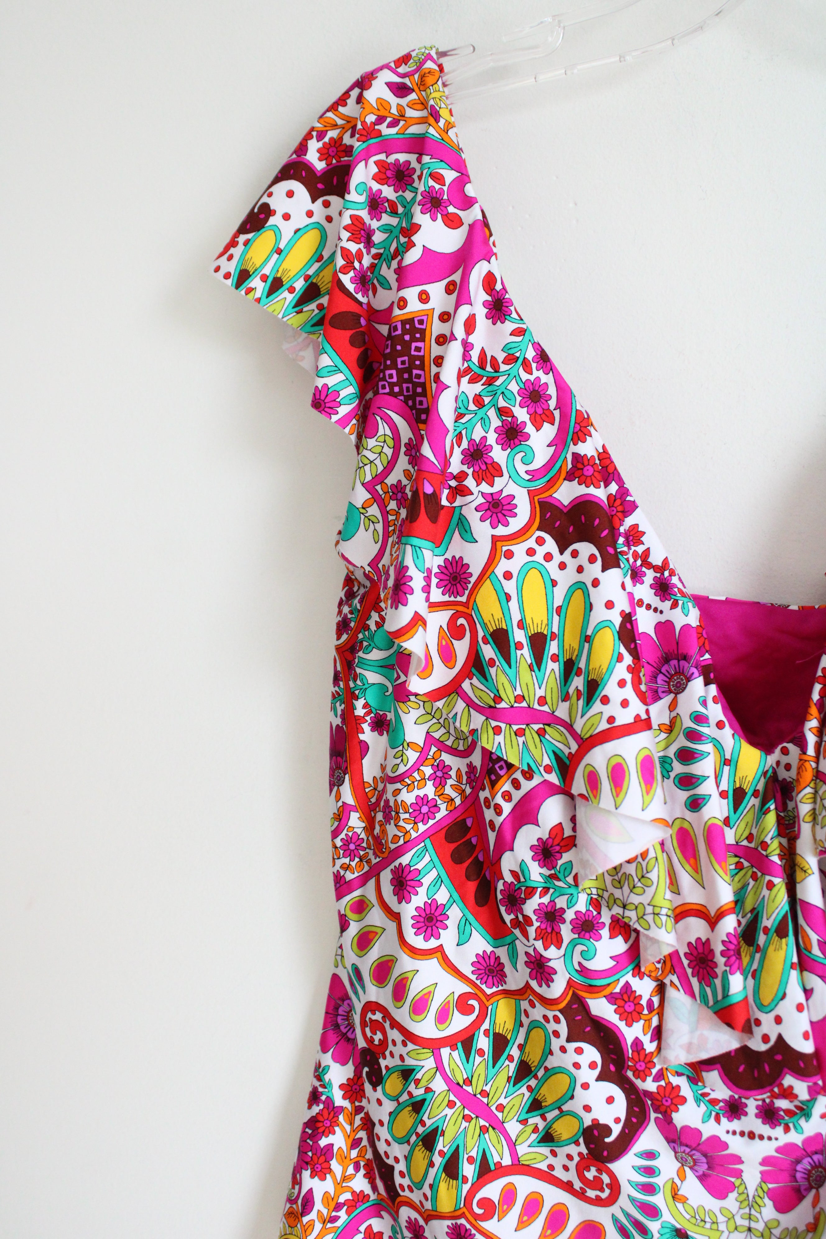 NEW Trina Turk Paisley Swim Tankini Top | 12