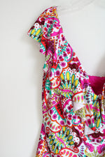 NEW Trina Turk Paisley Swim Tankini Top | 12