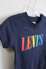 Blue Levi's Logo T-Shirt Dress | 6