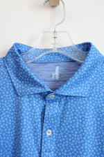Johnnie-O Blue Floral Polo Shirt | XL