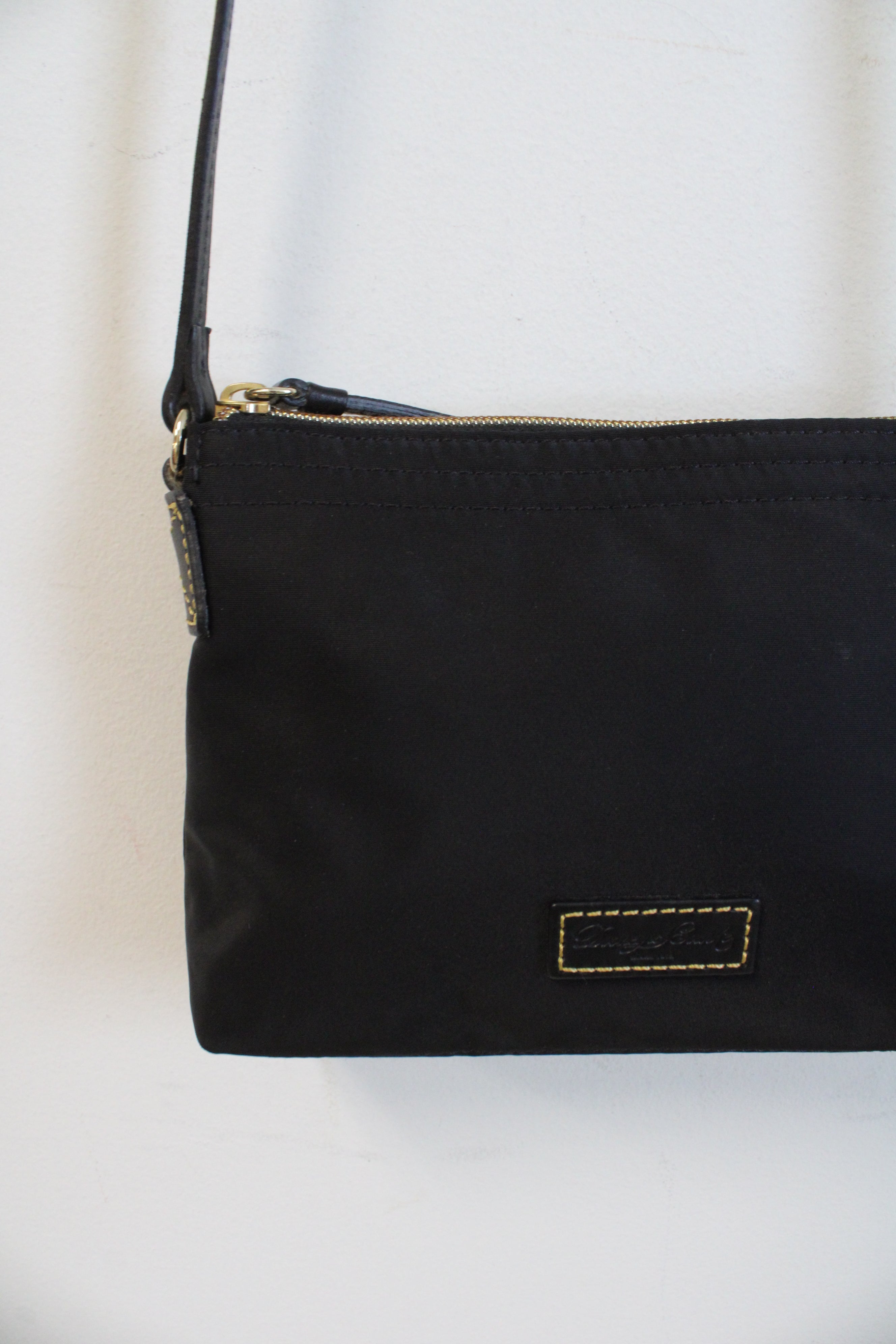 Dooney & Bourke Black Nylon Crossbody Bag