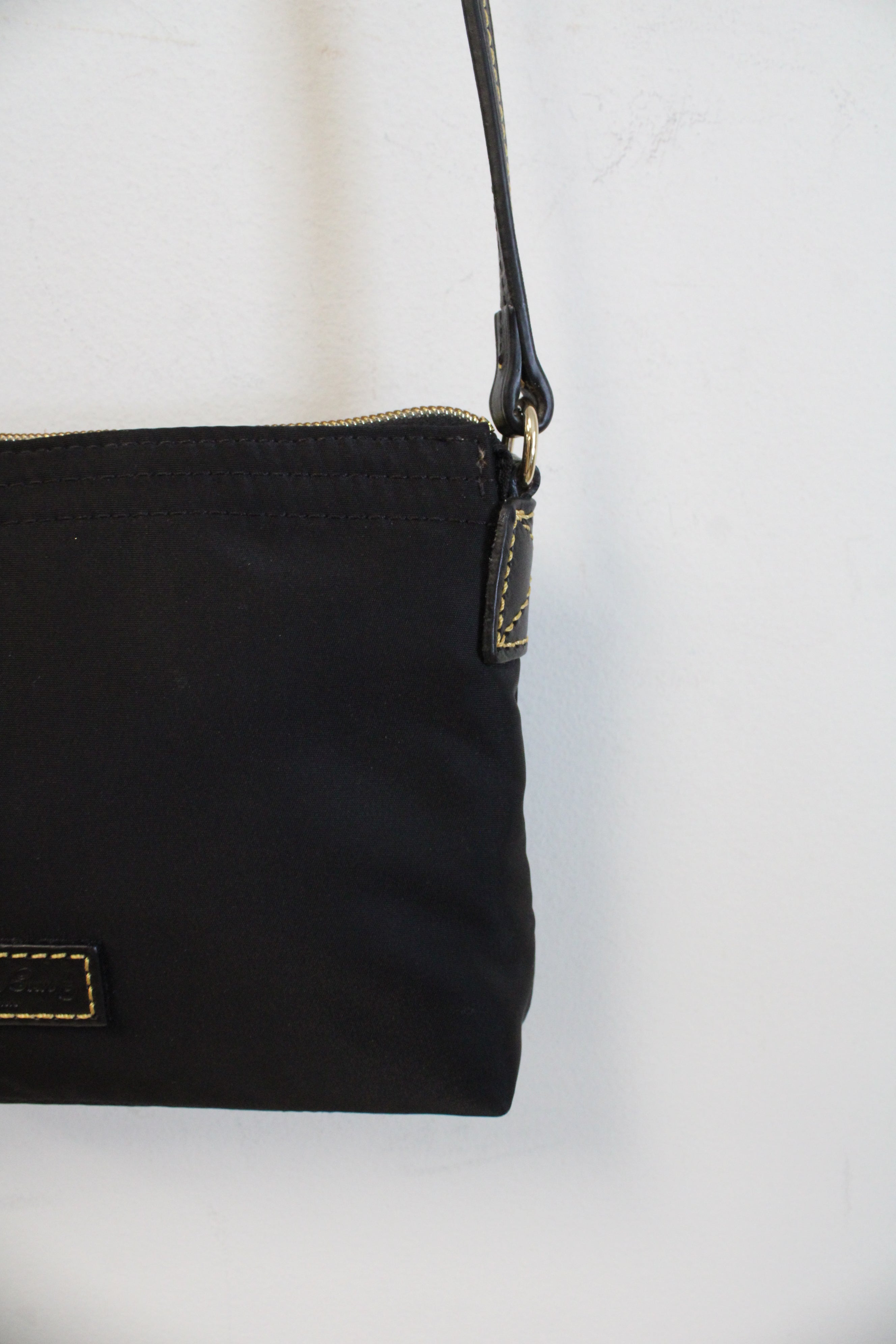 Dooney & Bourke Black Nylon Crossbody Bag