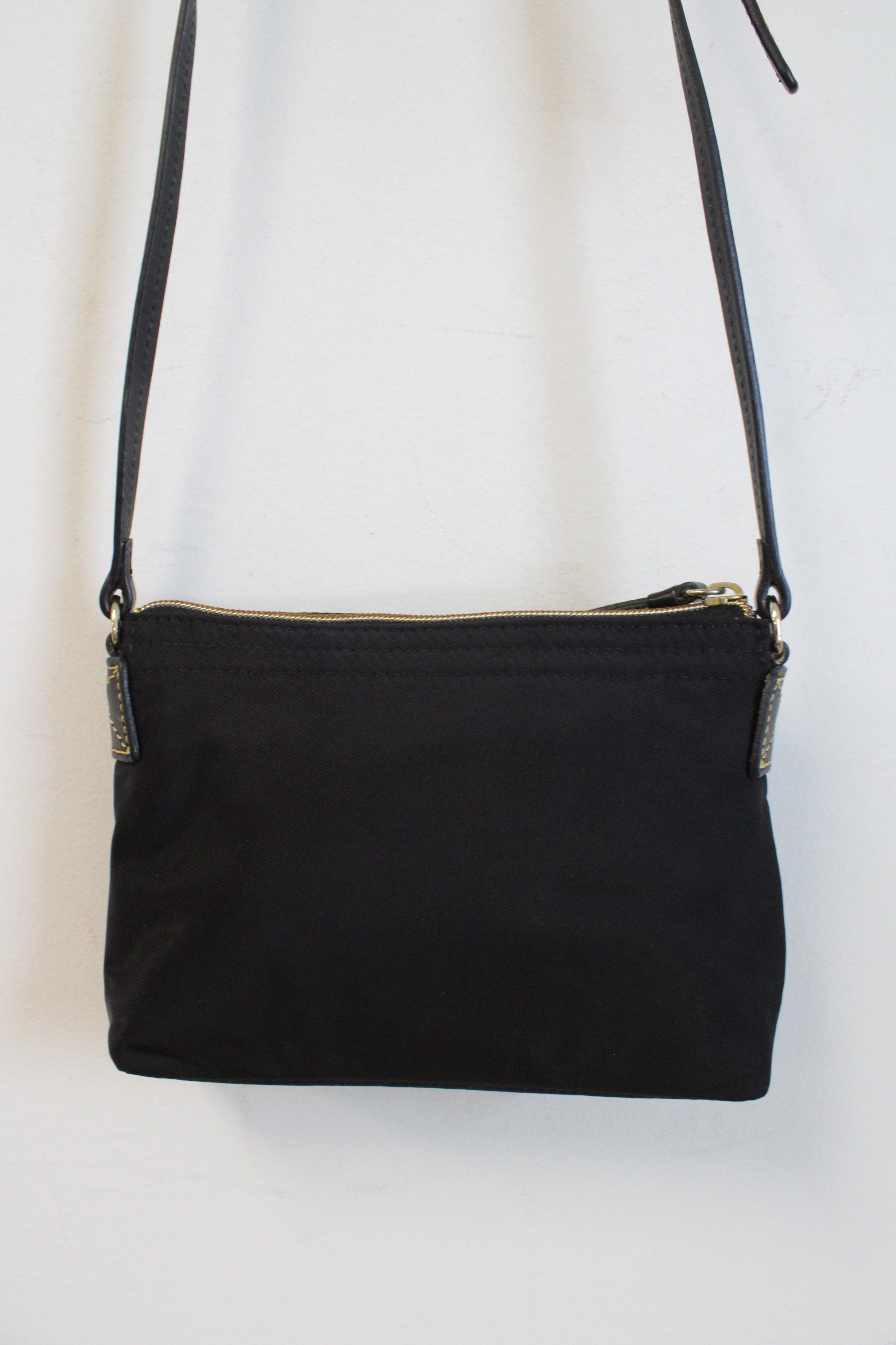 Dooney & Bourke Black Nylon Crossbody Bag