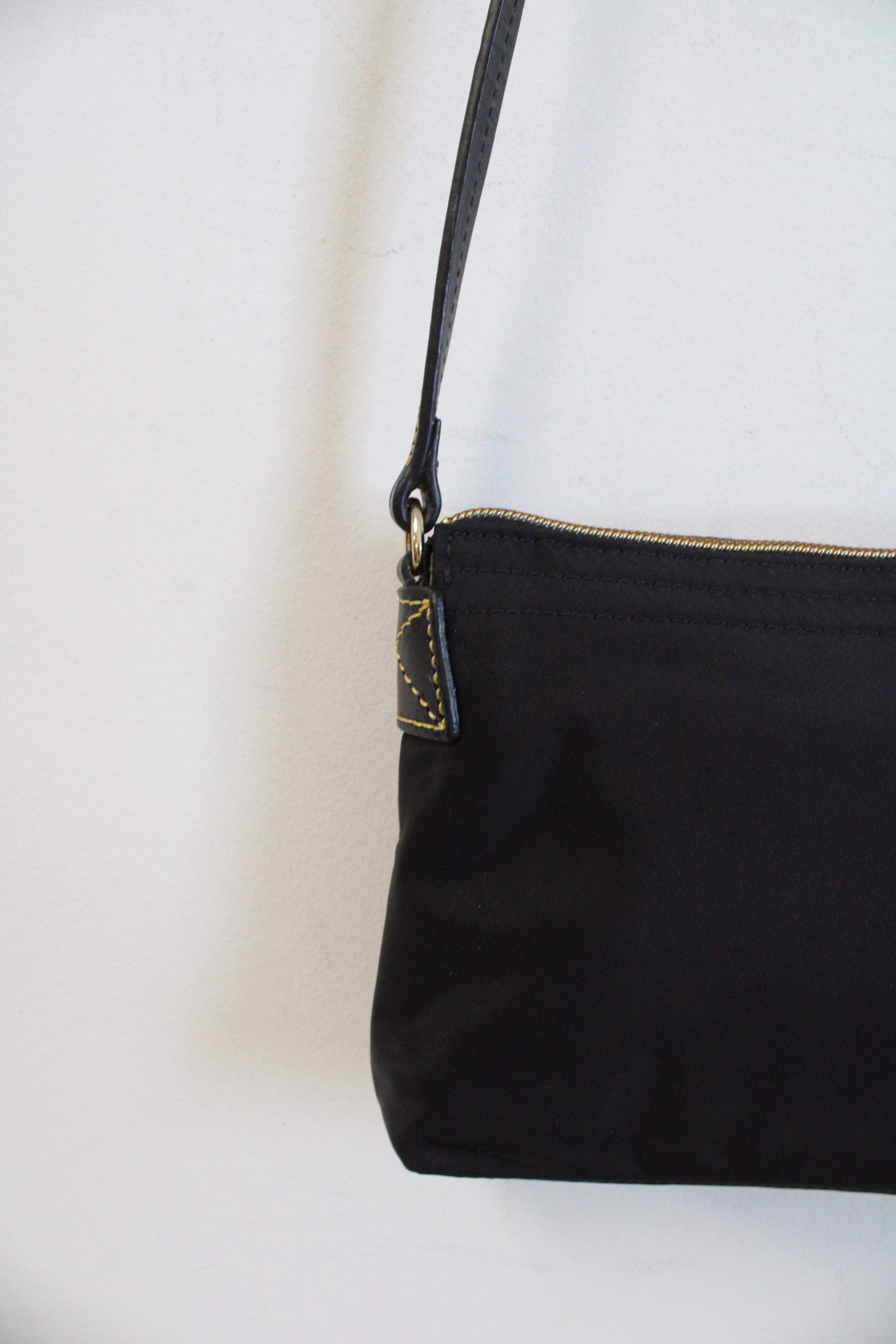 Dooney & Bourke Black Nylon Crossbody Bag