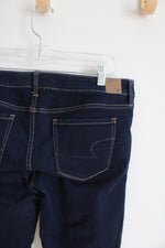 American Eagle Skinny Dark Wash Jeans | 14