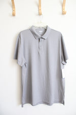NEW Old Navy Light Gray Polo Shirt | XL