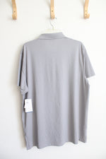 NEW Old Navy Light Gray Polo Shirt | XL