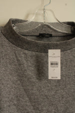 NEW Ann Taylor Gray Oversized Fit 3/4 Sleeve Sweater | S