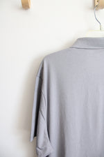 NEW Old Navy Light Gray Polo Shirt | XL