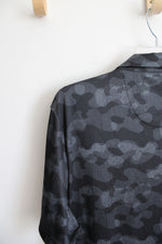 PGA Tour Black & Gray Camo Polo Shirt | XXL