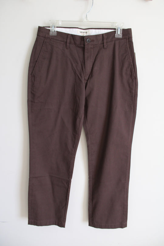 NEW Goodthreads Brown Straight Chino Pants | 30X28