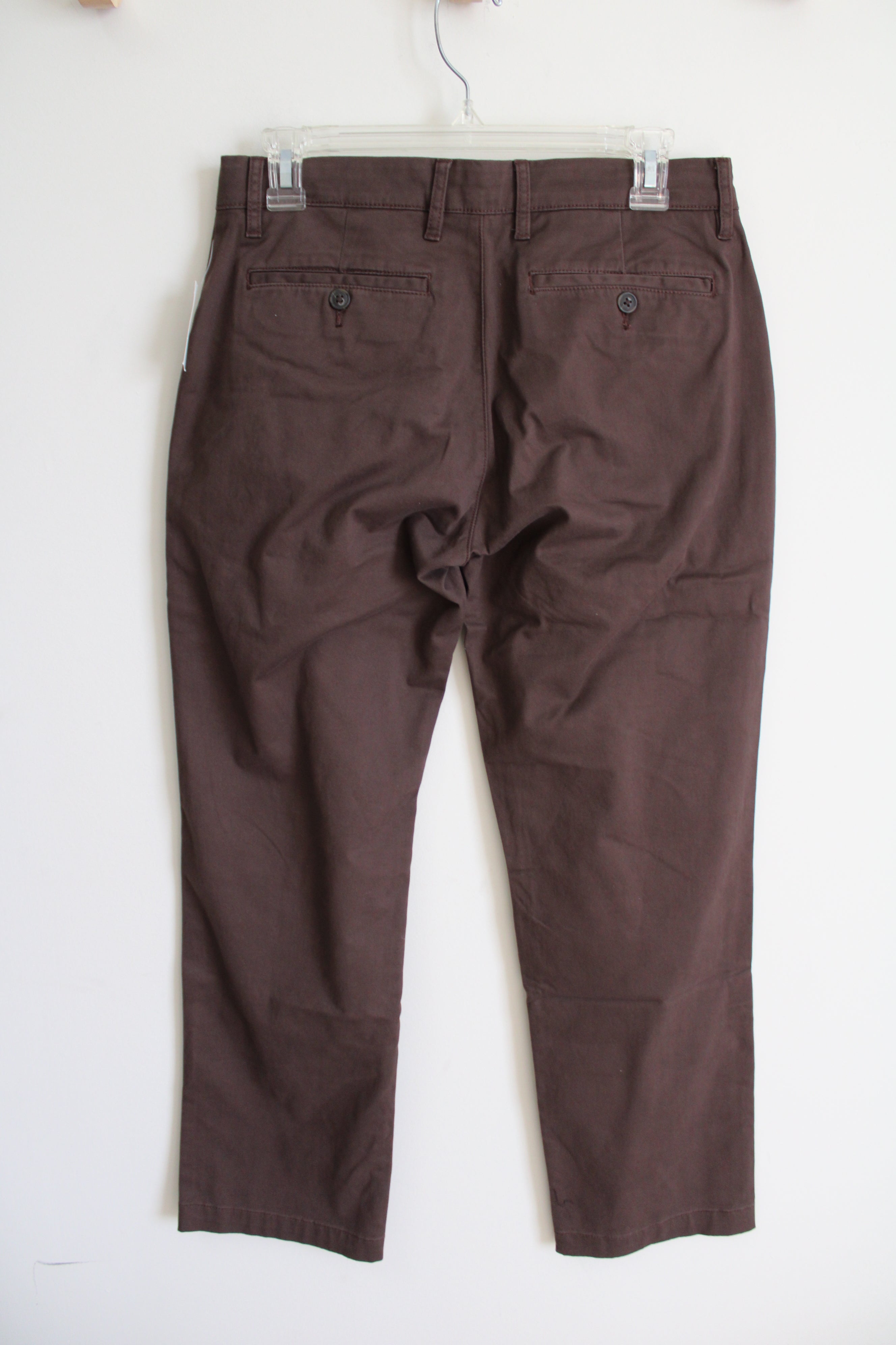 NEW Goodthreads Brown Straight Chino Pants | 30X28