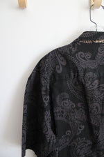 Pacific Legend Black Hawaiian Shirt | XL