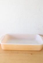 Fire King 410 Peach Lustre 1.5 Quart Baking Dish