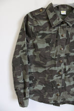 Crazy 8 Camo Button Up Jacket| 14/16